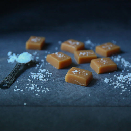 Sea Salt Caramel - organic Cyprus salt soft candy