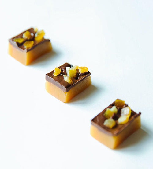 Dark Chocolate Orange Caramel - soft gourmet candy
