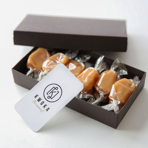 Vanilla Raspberry Caramel - soft organic handmade candy
