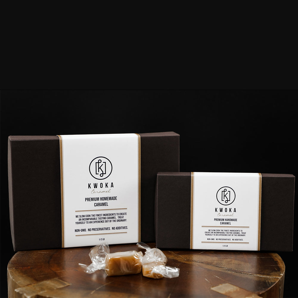 Assorted Flavors Caramel - 3 variety gourmet gift box